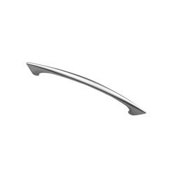 Richelieu Hardware 883128174 Contemporary Metal Handle Pull - 883 in Matte Chrome